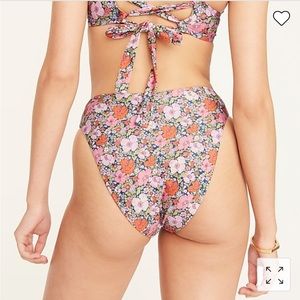 NWT J Crew x Liberty High-Rise Cheeky Bottom